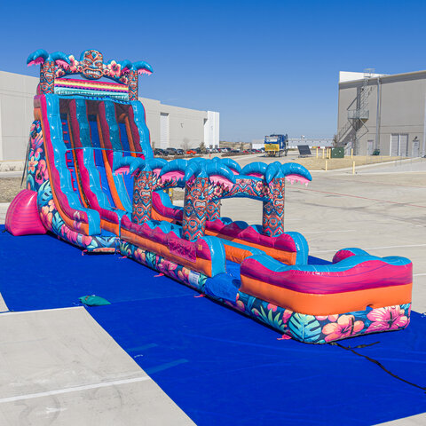 Aloha Splash Waterslide w/ Slip N Slide